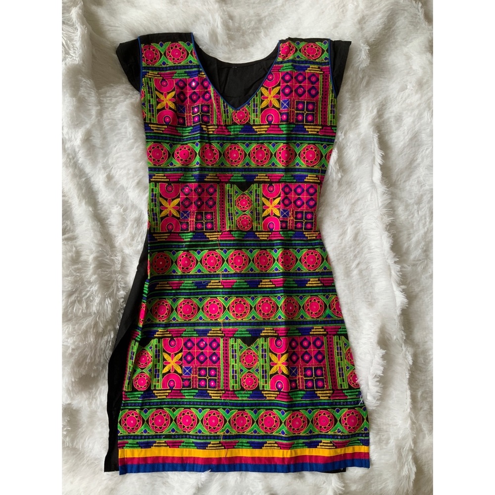Colorful Embroidered Tunic